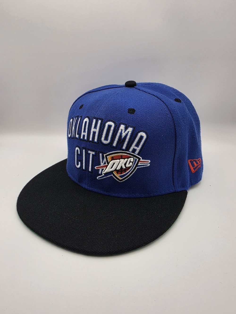 New Era Oklahoma City Thunder Snapback Hat Blue